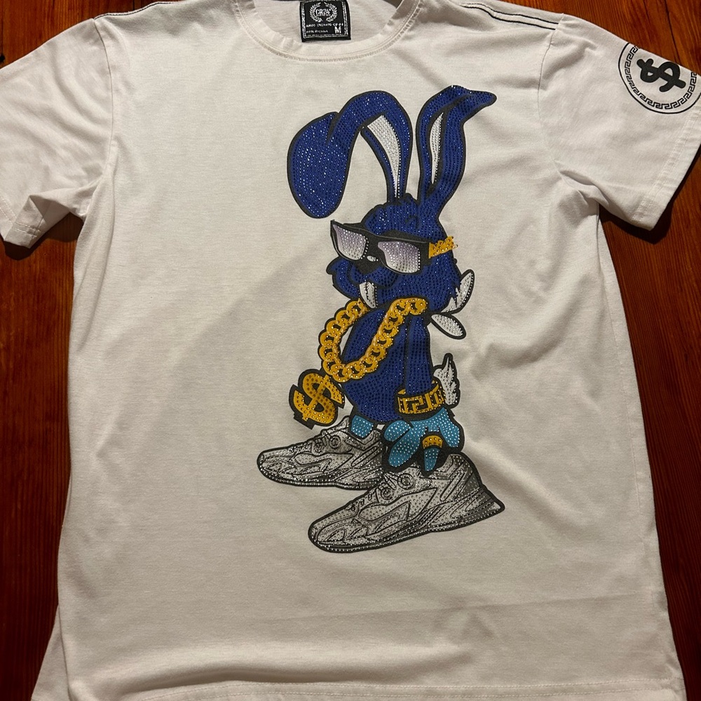 ICED OUT BUNNY IN YEEZY TEE